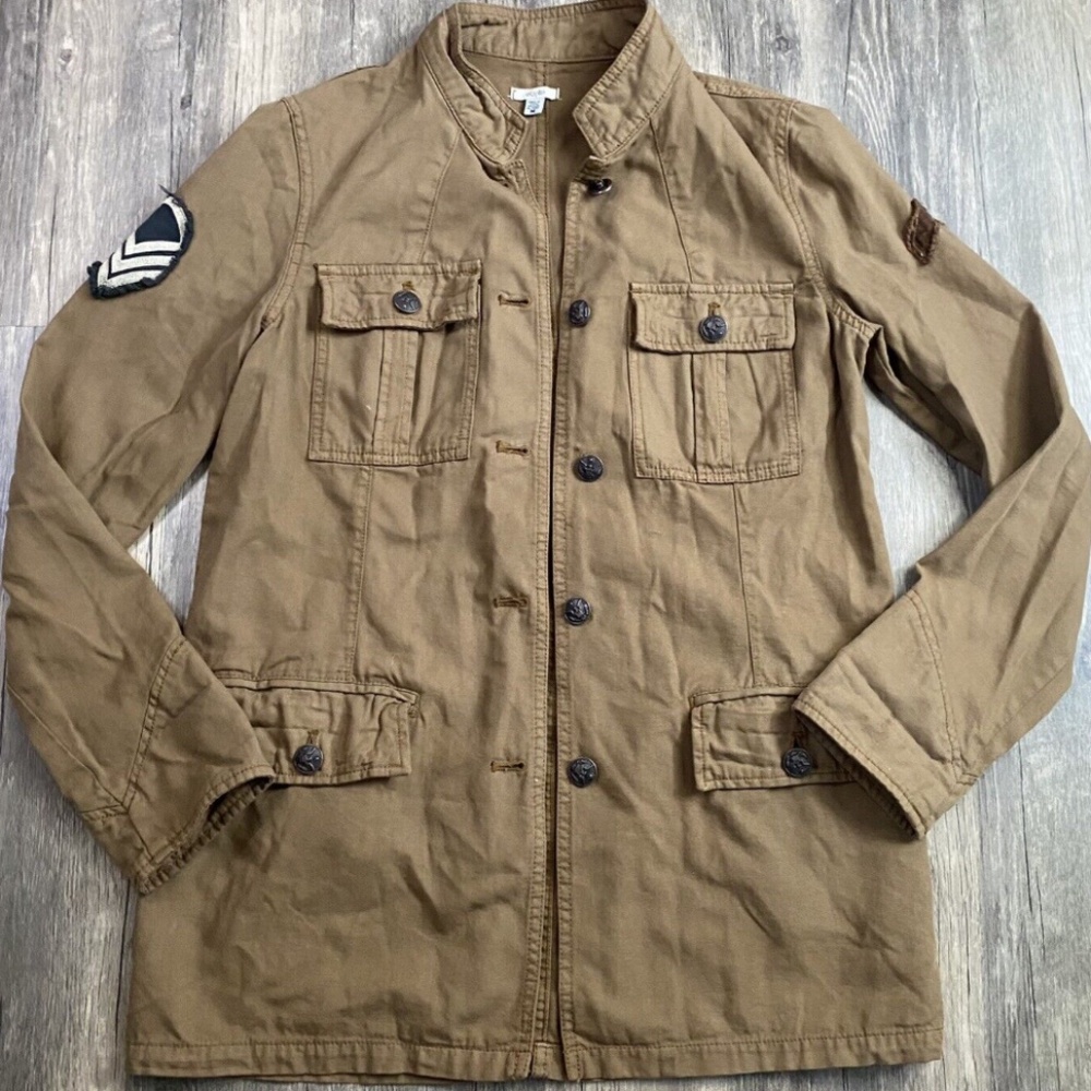 Urban Outfitters Ecote Women's Jacket Military Inspired Jacket w/Patches XS New!